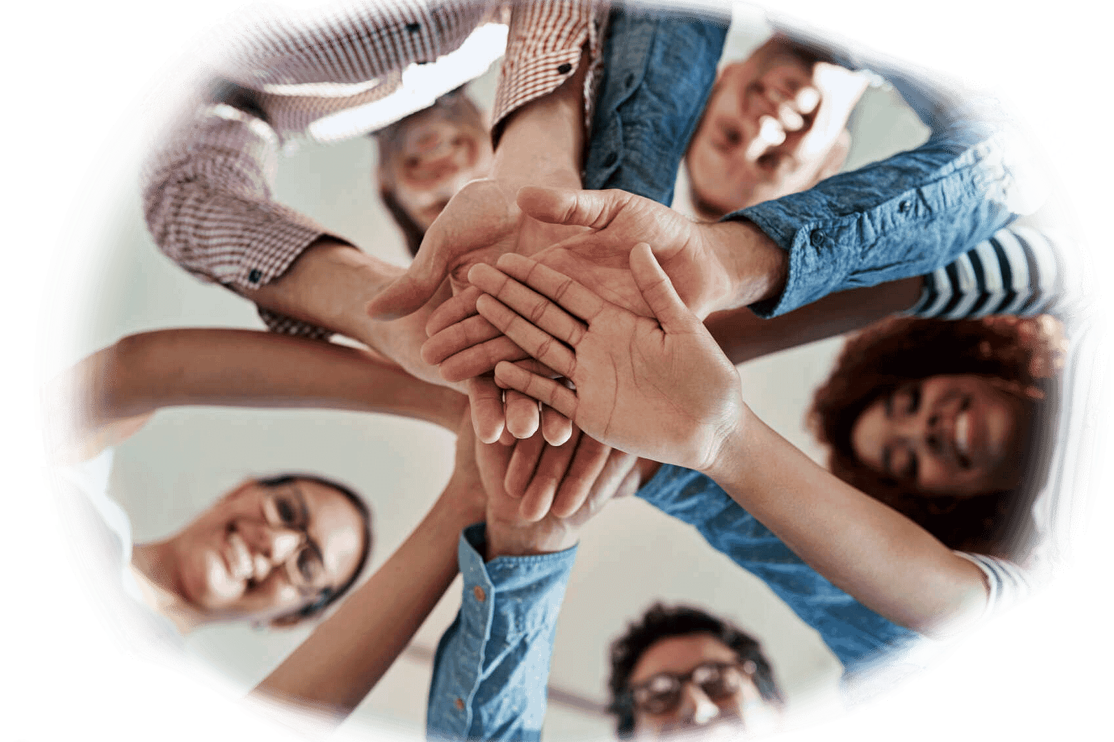 Happy Employees Working Together