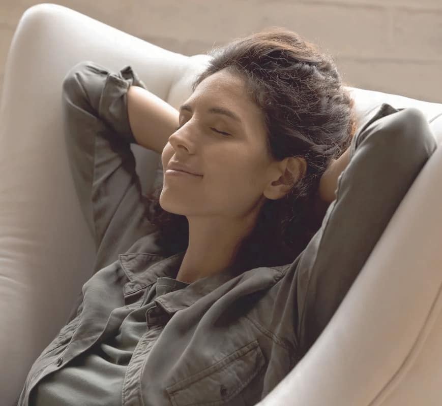 happyrelaxedwoman-sq1 Happy Woman Relaxing